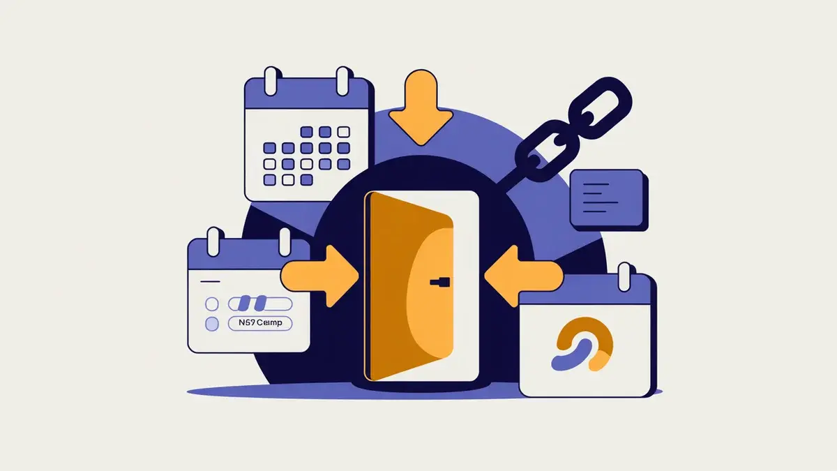 Illustration showing flexibility of month-to-month plans with easy switching between months